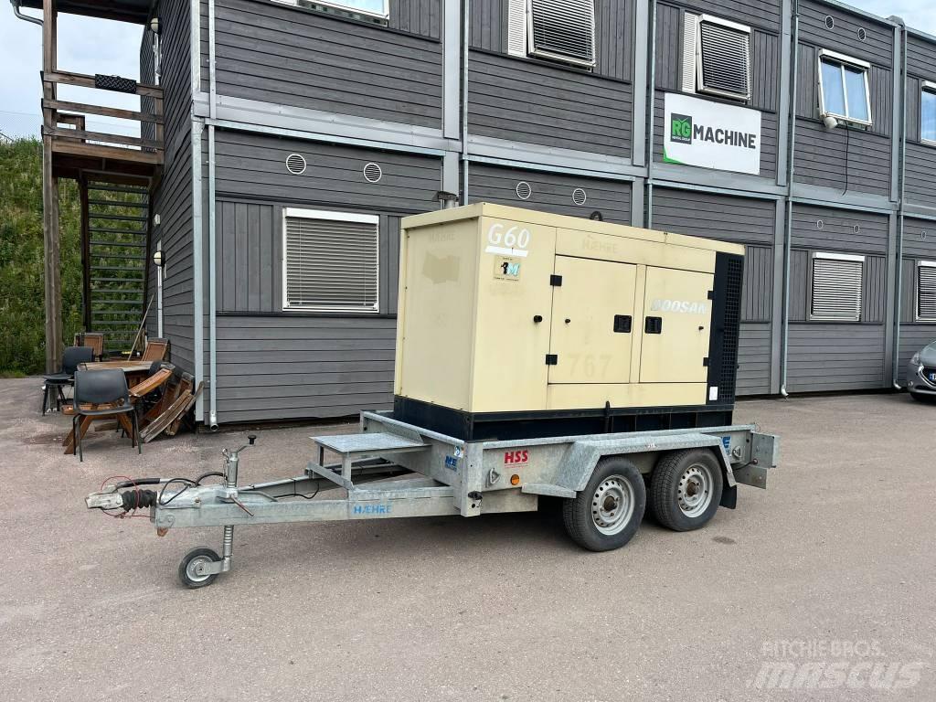Doosan G 60 Dieselgeneraattorit