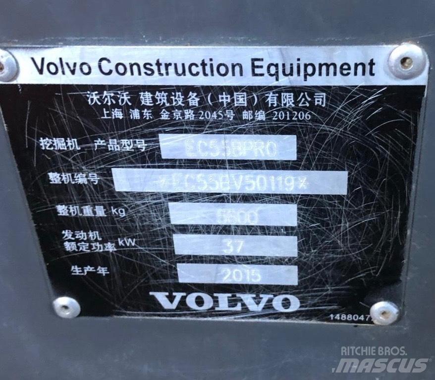 Volvo ECR 55 Minikaivukoneet < 7t