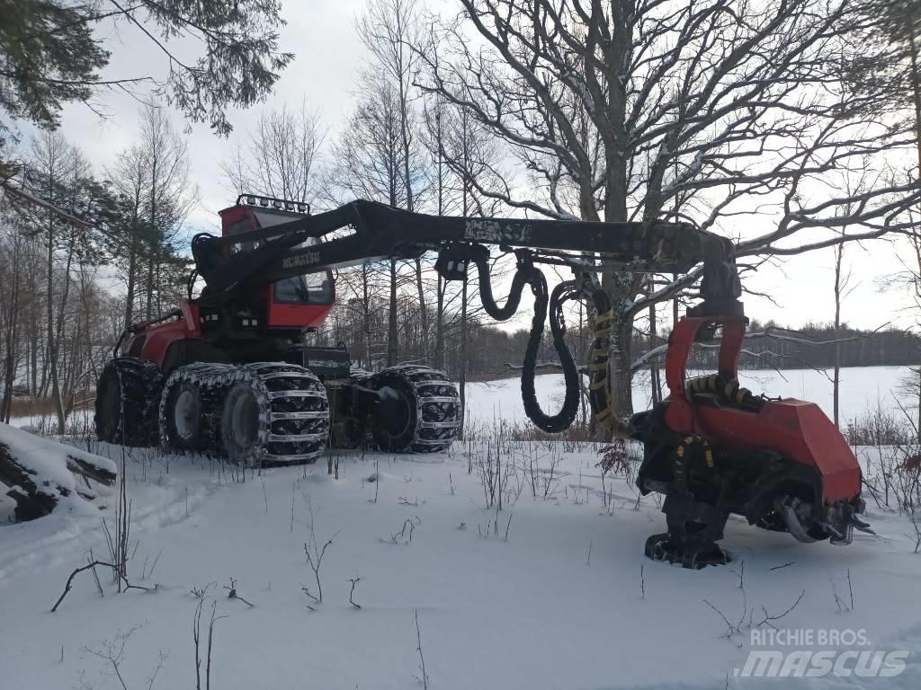 Komatsu 911CX-6 Harvesterit