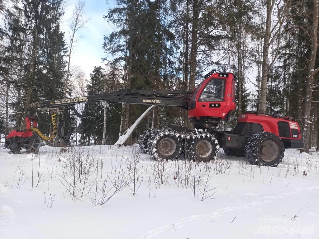 Komatsu 911CX-6 Harvesterit