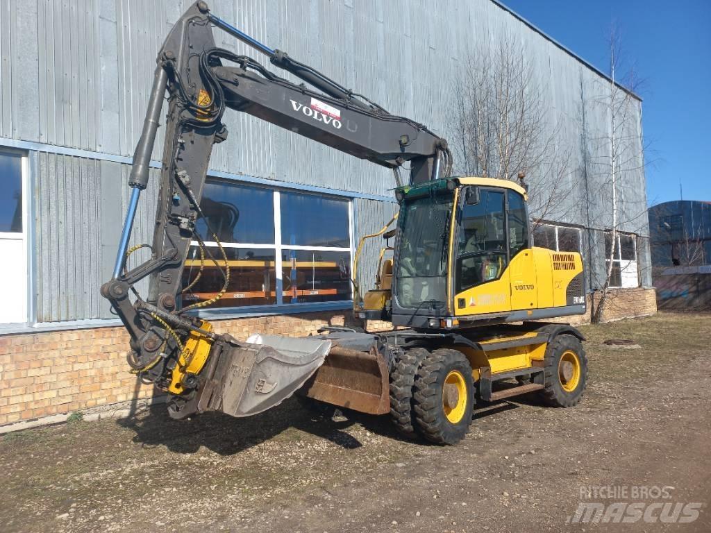 Volvo EW 160 C Pyöräkaivukoneet