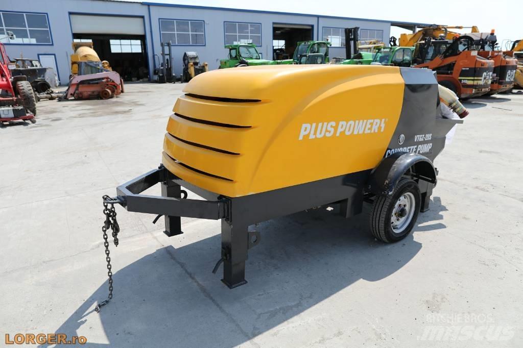 Plus Power VTGZ - 20S Betonipumppuautot