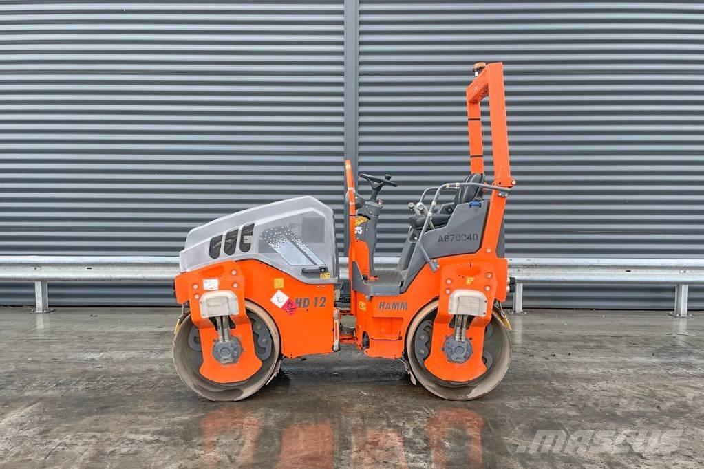 Hamm HD 12 VV Tandemjyrät