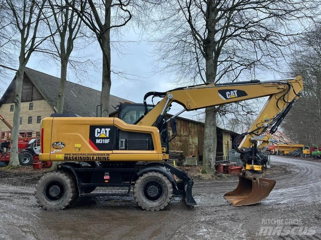 CAT M 318 F Pyöräkaivukoneet