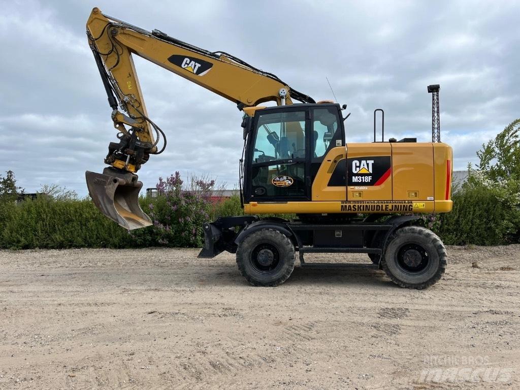 CAT M 318 F Pyöräkaivukoneet