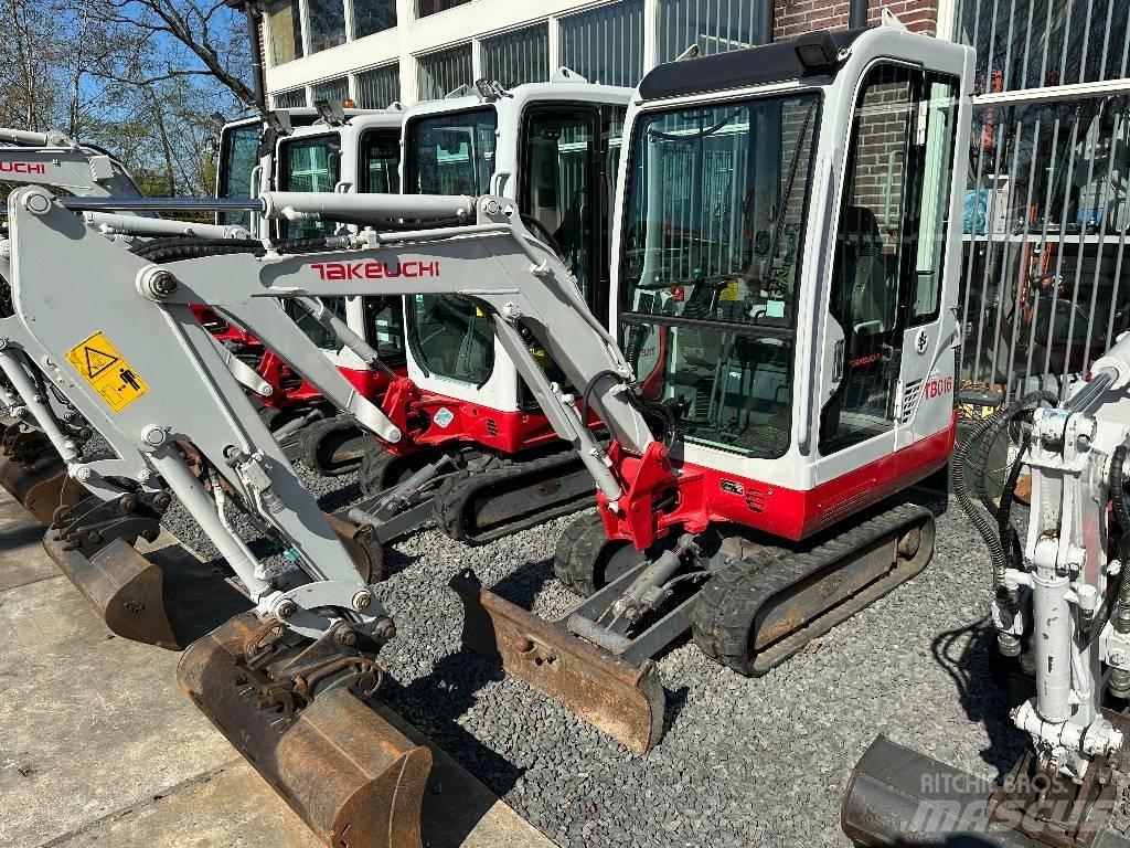 Takeuchi TB 016 Minikaivukoneet < 7t