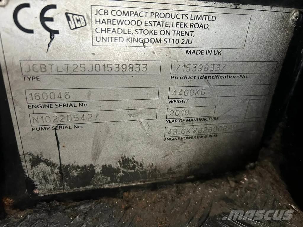 JCB TLT25 Heftruck Nestekaasutrukit