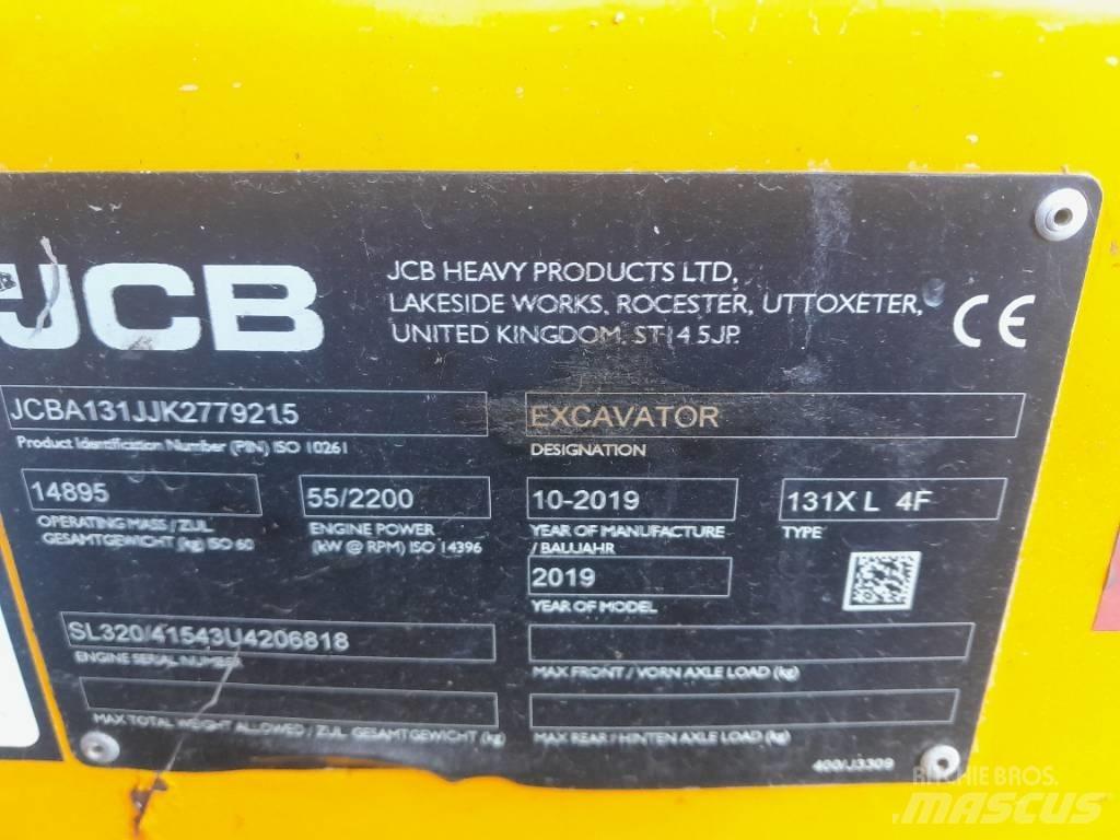 JCB 131 X Telakaivukoneet