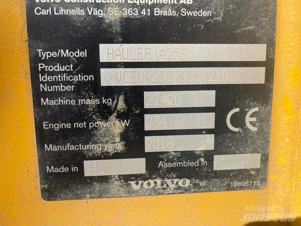 Volvo A 25 G Dumpperit