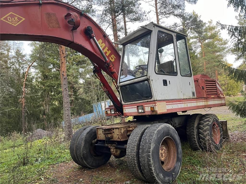 O&K MH5 Pyöräkaivukoneet