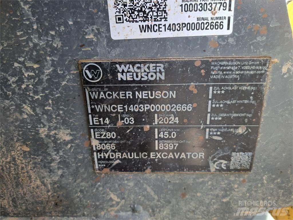 Wacker Neuson EZ80 Telakaivukoneet