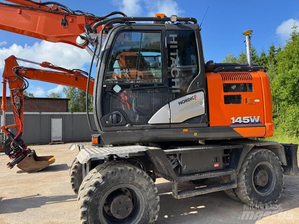 Hitachi ZX 145 W-6 Pyöräkaivukoneet
