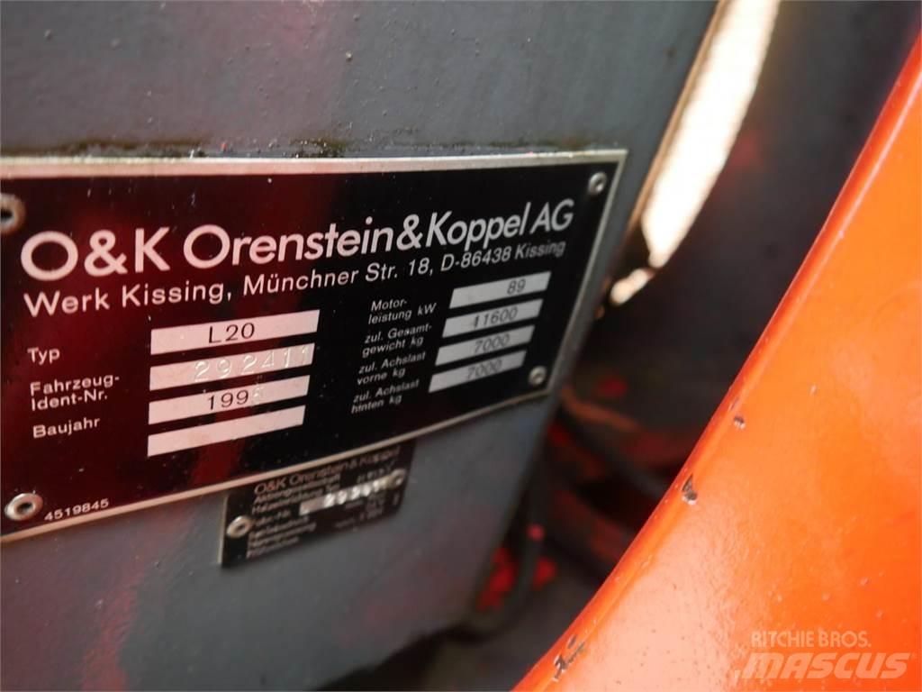 O&K L20 Pyöräkuormaajat