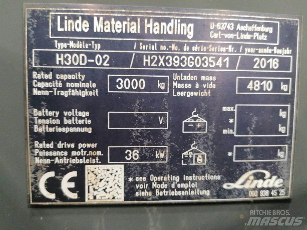 Linde H30D-02 Dieseltrukit