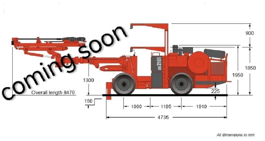 Sandvik DD 210 Tunneli- ja maanalaiset kaivosporat