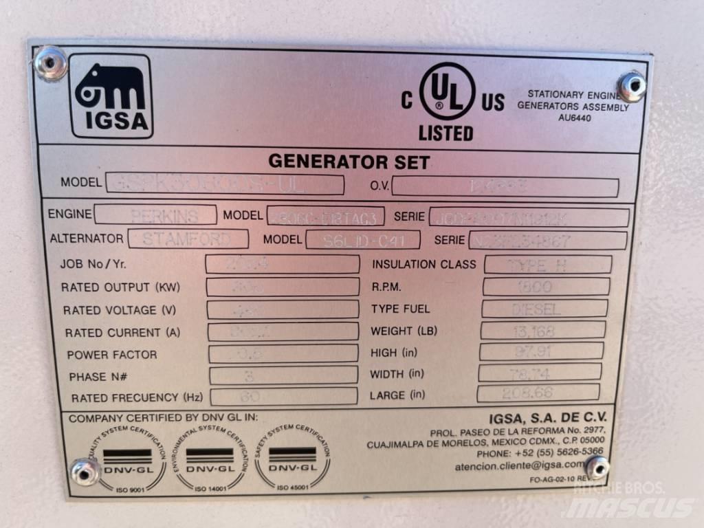  IGSA  GSPK20600L-UL Dieselgeneraattorit