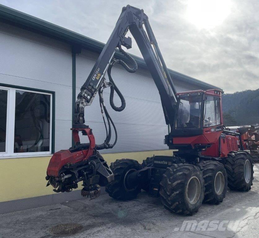 Komatsu 911.5 Harvesterit