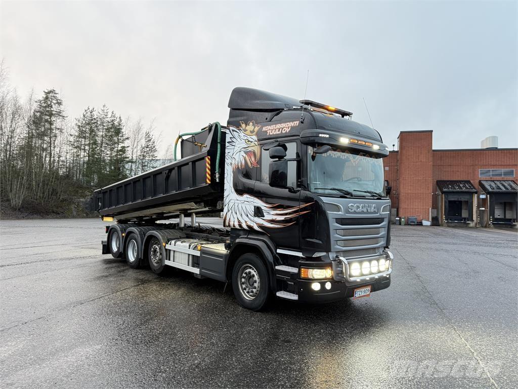 Scania R 580 8X2 Vaihtolava-autot