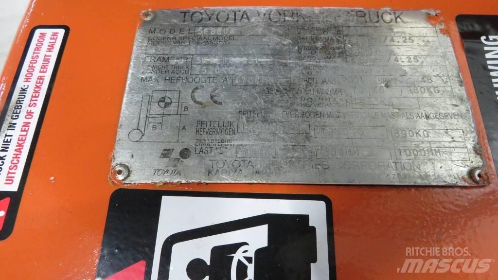 Toyota 5FBE18 Sähkötrukit