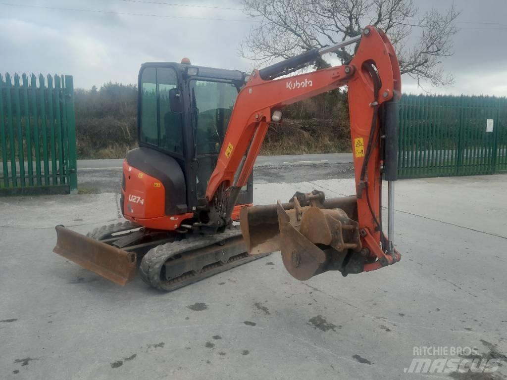 Kubota U 27-4 Minikaivukoneet < 7t
