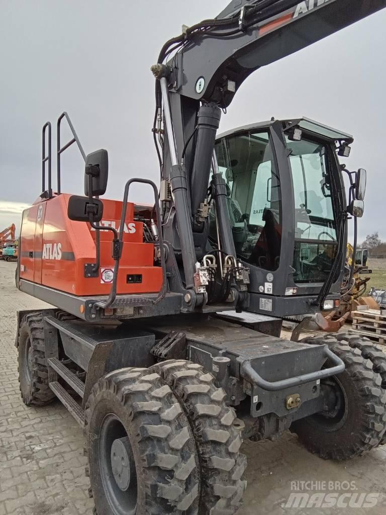 Atlas 150W Pyöräkaivukoneet