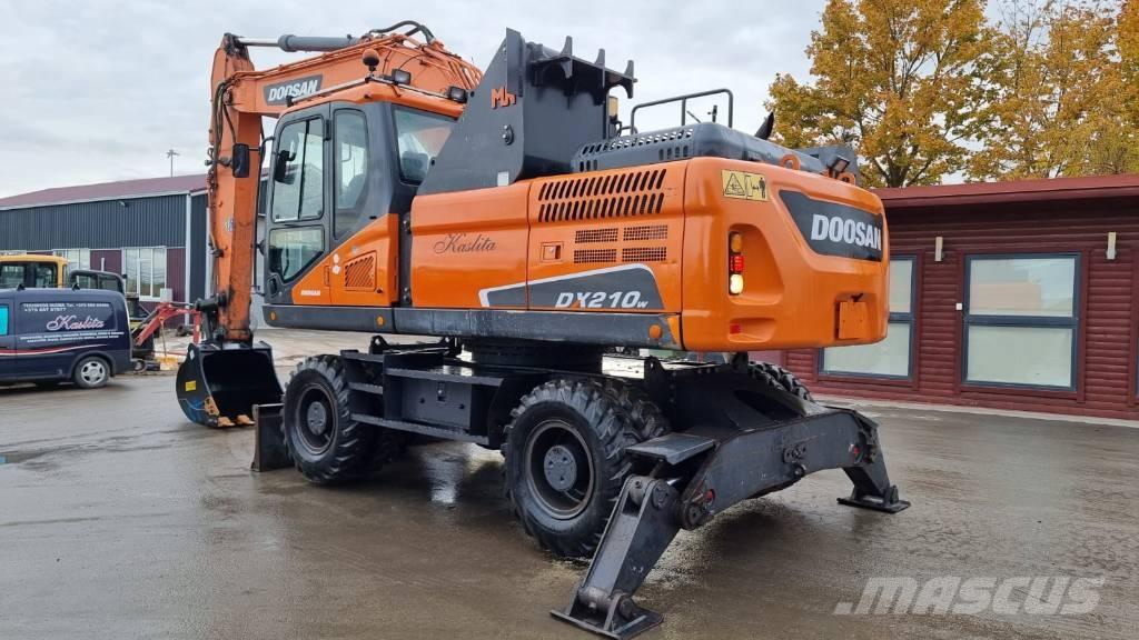 Doosan DX 210 W - 5 Pyöräkaivukoneet