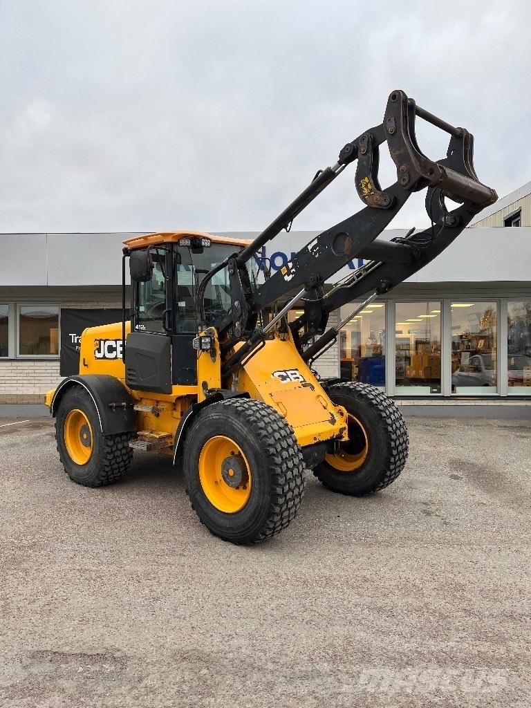 JCB 412 S, 50km/h Pyöräkuormaajat