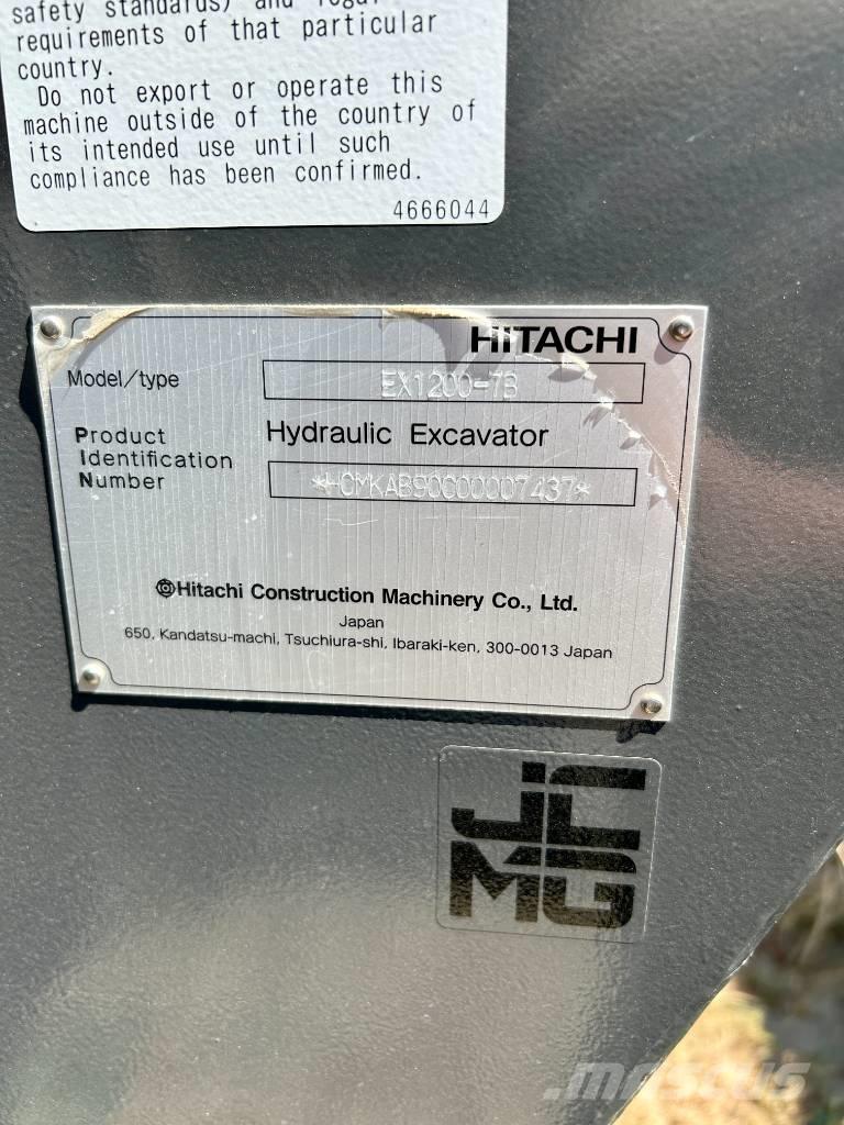 Hitachi EX 1200-7B Telakaivukoneet