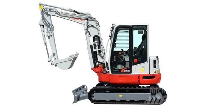 Takeuchi TB257FR Minikaivukoneet < 7t