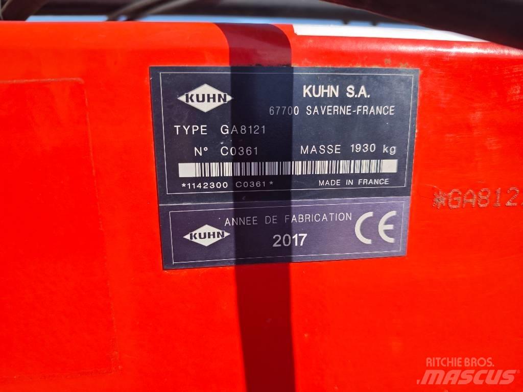 Kuhn GA 8121 Karhottimet