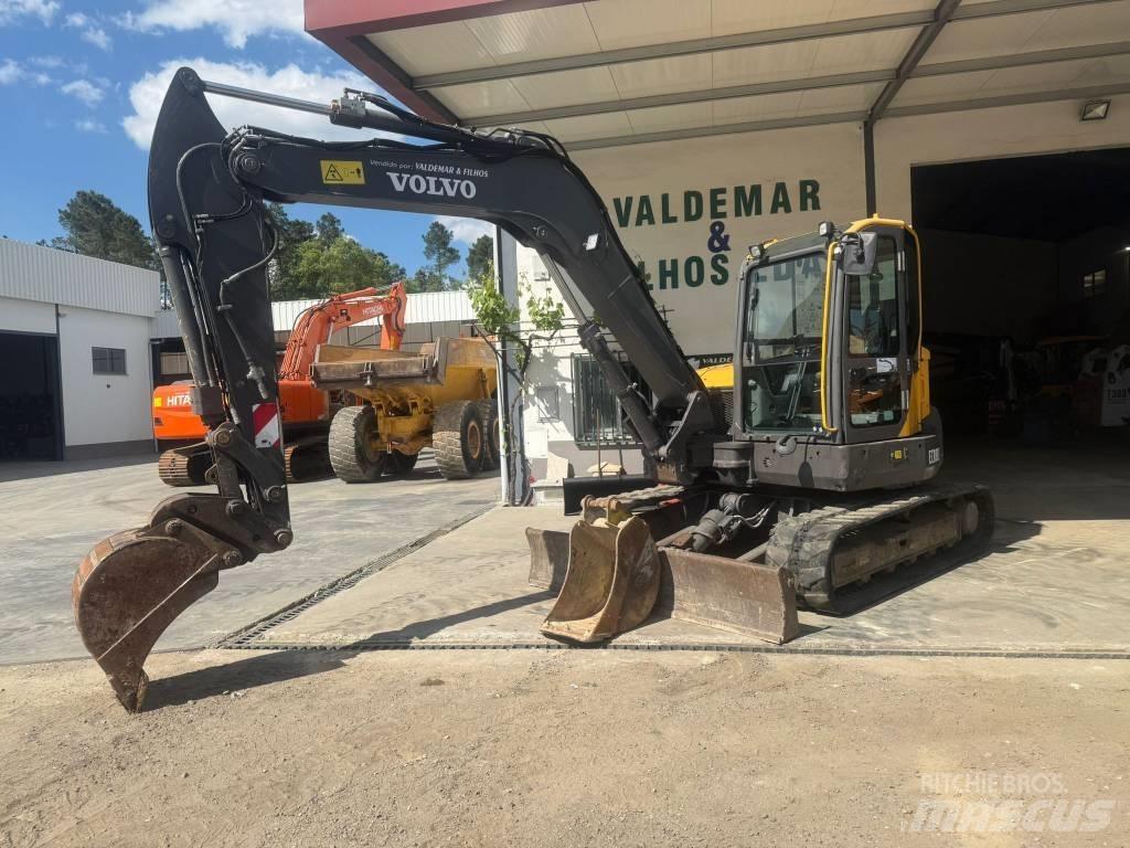 Volvo ECR 88 D, ECR88 Midikaivukoneet 7t - 12t