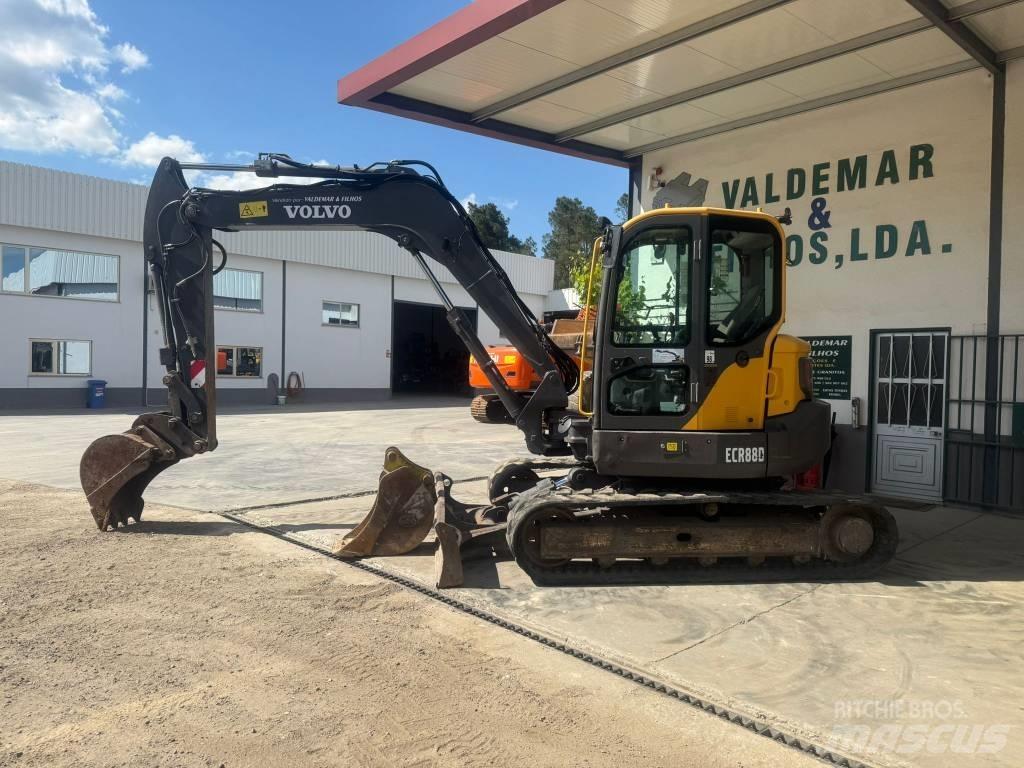 Volvo ECR 88 D, ECR88 Midikaivukoneet 7t - 12t