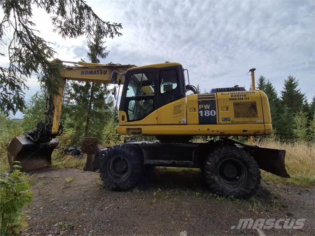 Komatsu PW180 ES-7 Pyöräkaivukoneet