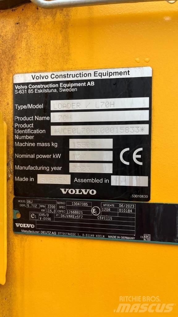 Volvo L70H Pyöräkuormaajat
