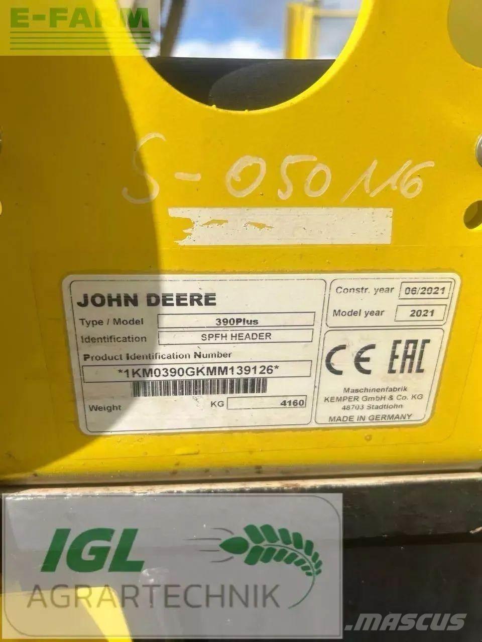 John Deere 9700 i Ajosilppurit