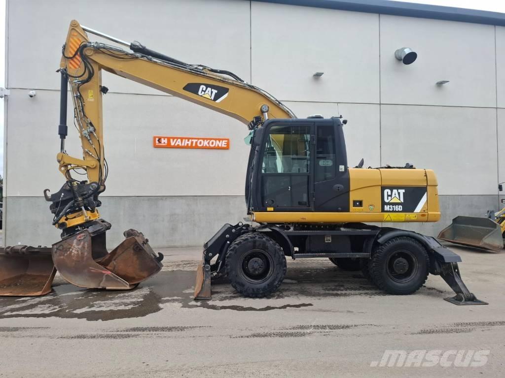 CAT 316D Pyöräkaivukoneet