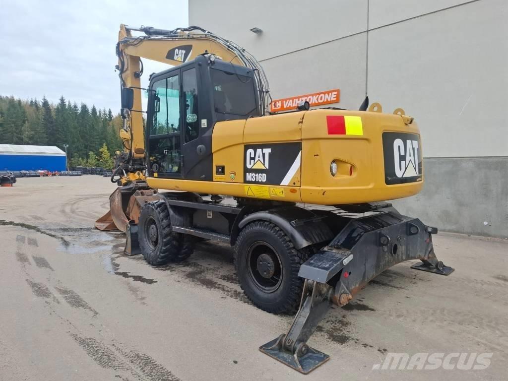 CAT 316D Pyöräkaivukoneet