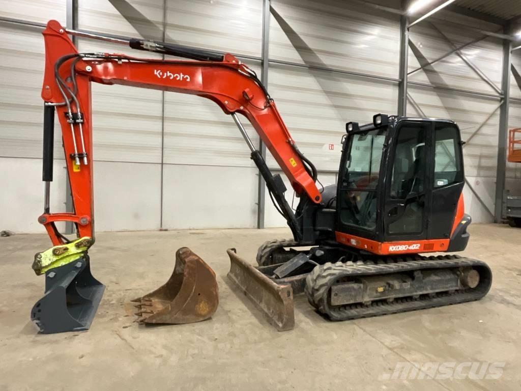 Kubota KX 080-4 A 2 Midikaivukoneet 7t - 12t