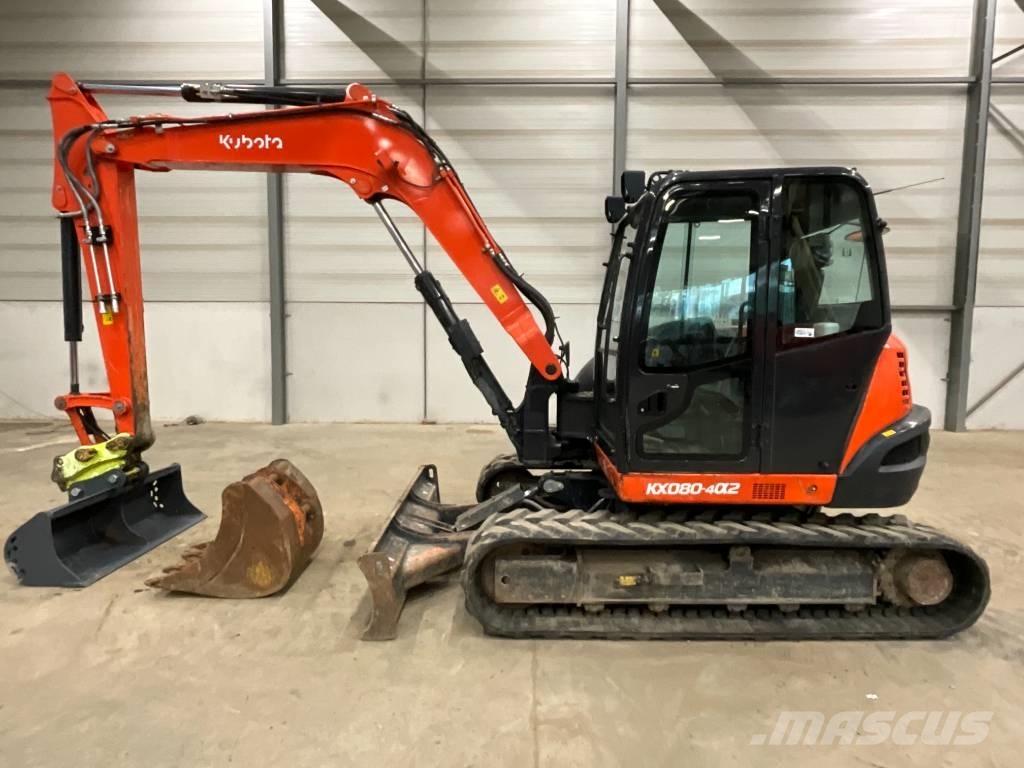 Kubota KX 080-4 A 2 Midikaivukoneet 7t - 12t