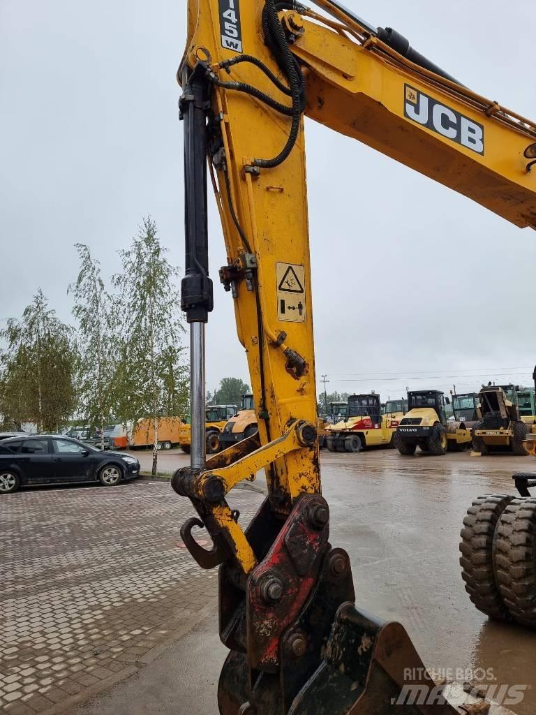 JCB JS 145 W Pyöräkaivukoneet