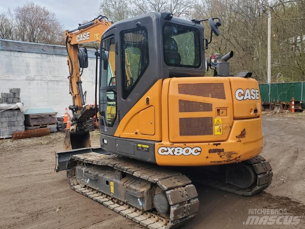 CASE CX 80 C Telakaivukoneet
