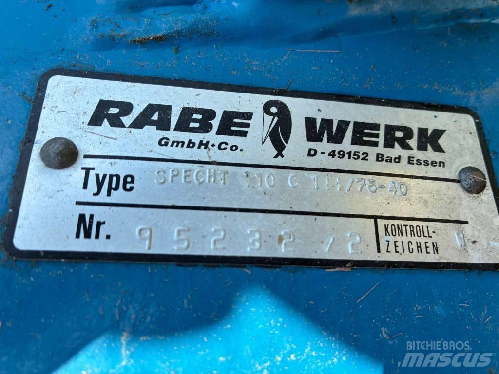 Rabe Specht 110 Paluuaurat
