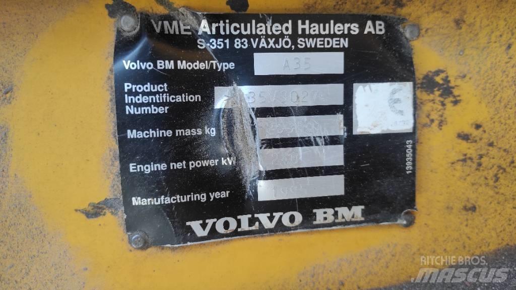Volvo A 35 Dumpperit