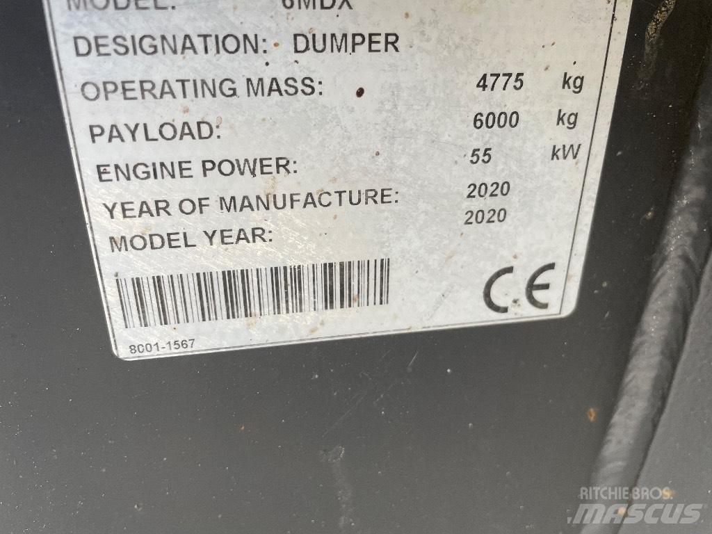 Mecalac 6 MDX Minidumpperit
