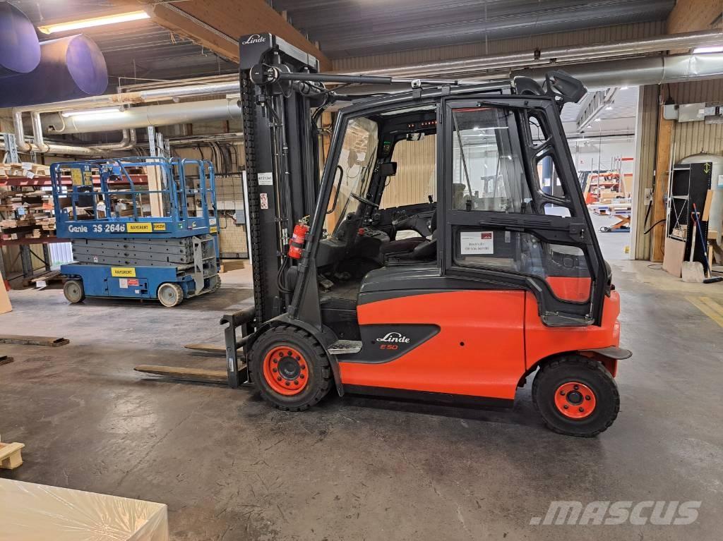 Linde E50HL-01 Sähkötrukit