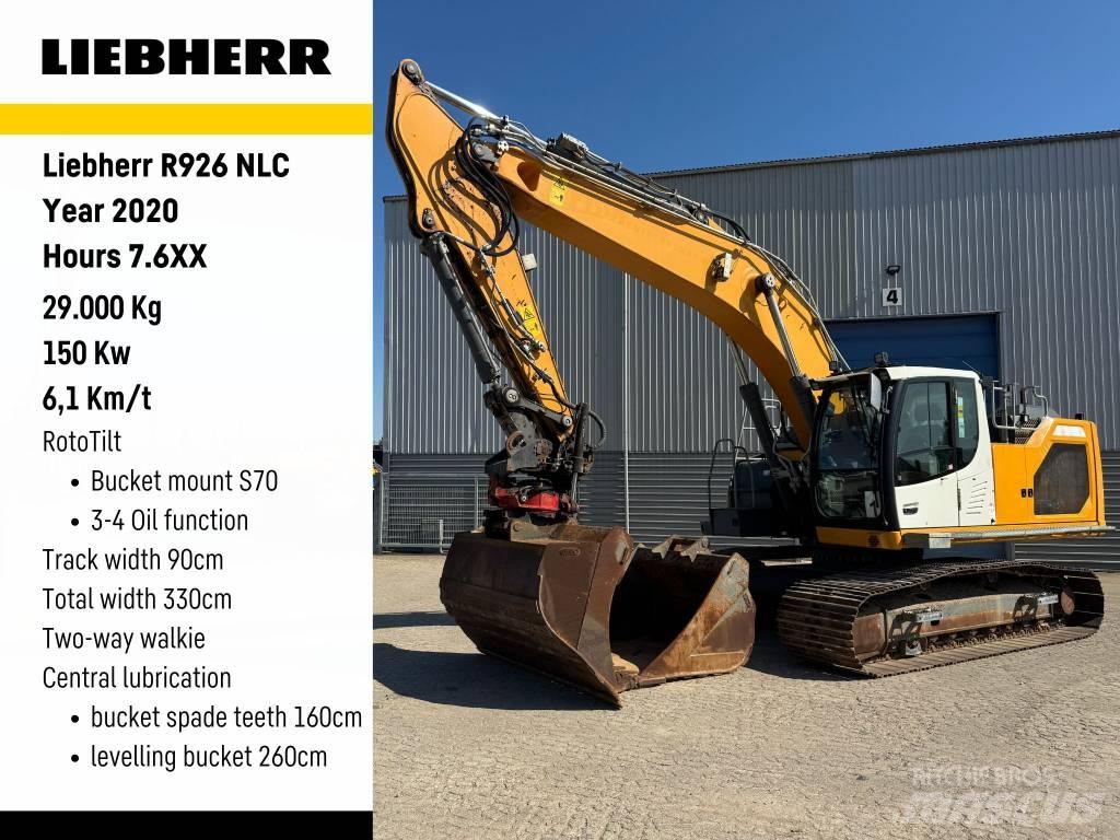 Liebherr R 926 LC Telakaivukoneet
