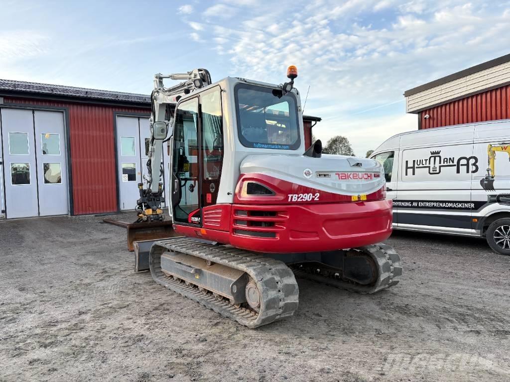Takeuchi TB290 Midikaivukoneet 7t - 12t