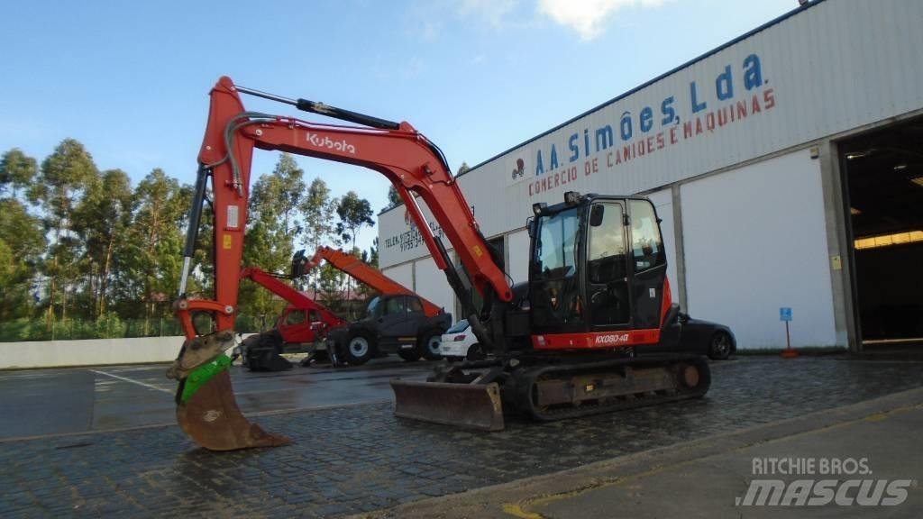 Kubota KX 080-4 Midikaivukoneet 7t - 12t