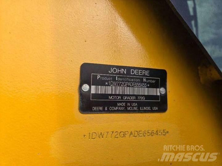 John Deere 772GP Tiehöylät