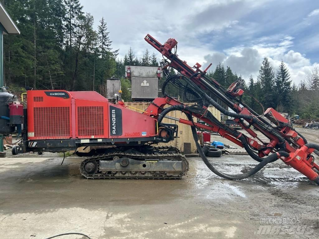 Sandvik DX 800R Avolouhintaporauslaitteet